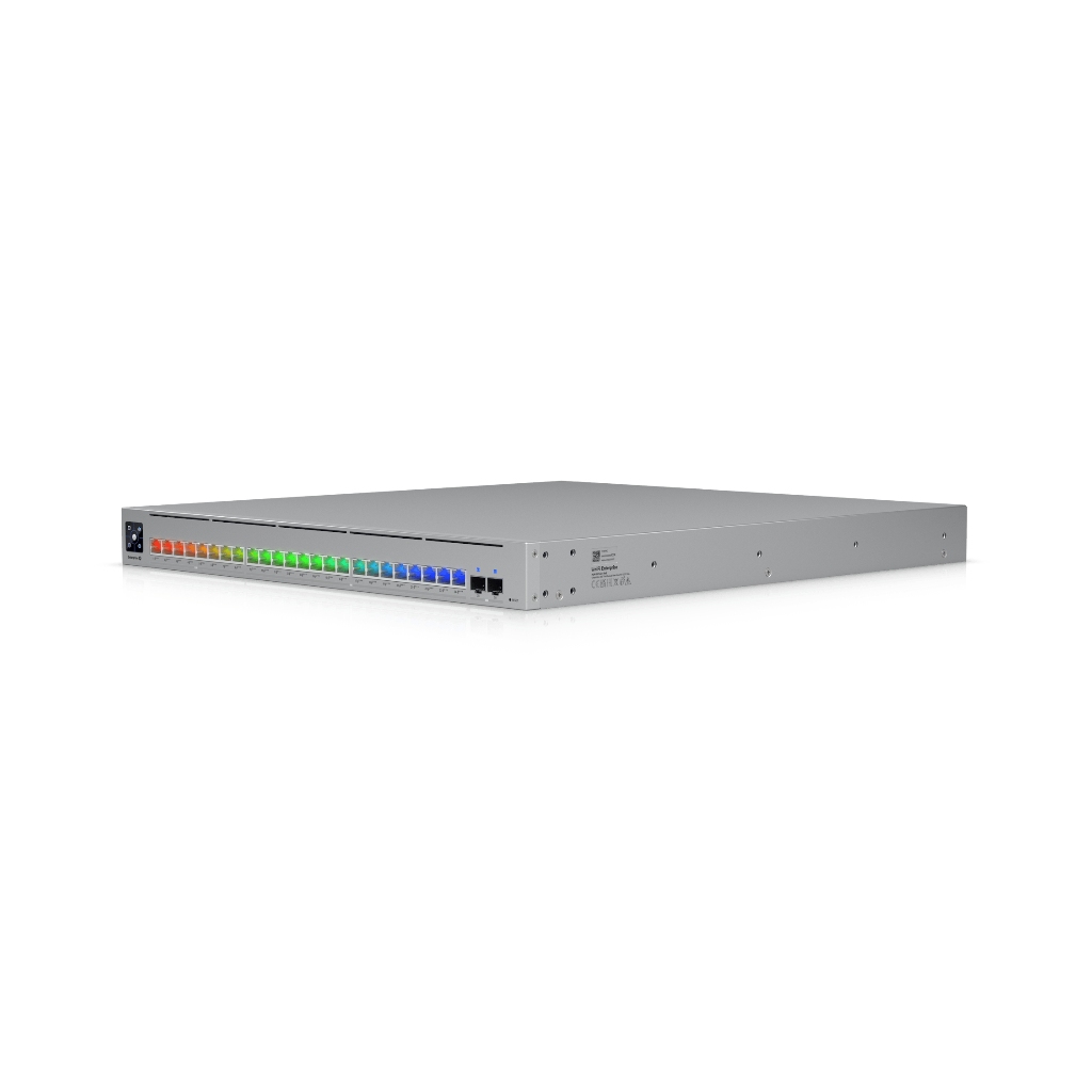 ECS-24-PoE 1050W-Ubiquiti Enterprise Campus 24 PoE Port Destekli, 25G Uplink'li Layer 3 Kurumsal Kampüs Switch (ECS-24-PoE 1050W)
