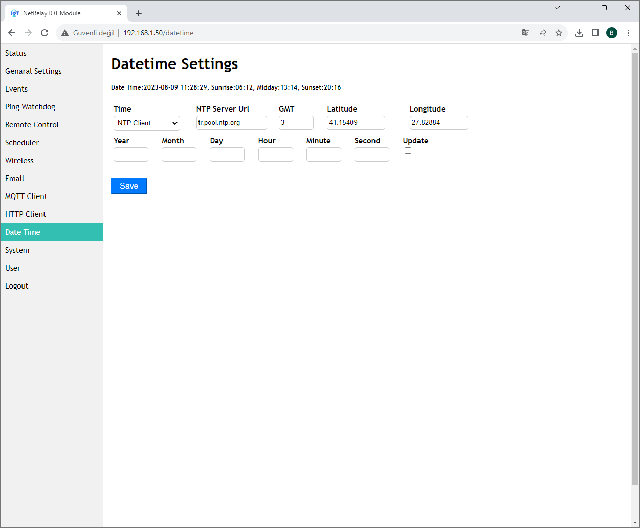 NetRelay NR003 NetRelay IoT 4 Röle, 4Input PoE + Ethernet + Wi-Fi LAN Relay Akıllı Otomasyon Kartı Adaptörsüz ürün görseli 11 - wifidepo