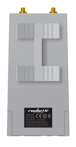 UBNT RM2-TI-EU UBNT AirMAX Rocket m2 Titanium Rocket M2 TI 2.4 GHz 2x2 Mimo AP ürün görseli 6 - wifidepo