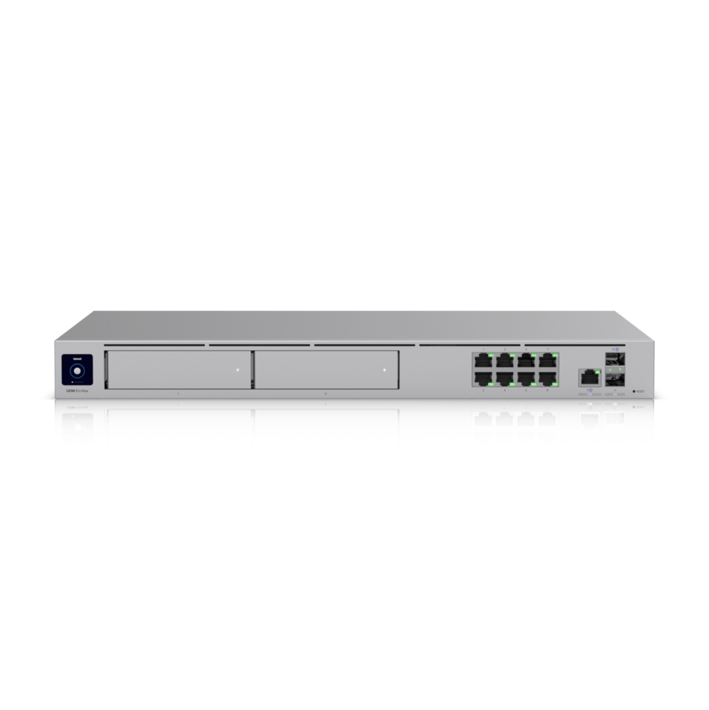 UBNT UDM-Pro-MAX UBNT UniFi Dream Machine Pro Max (UDM-Pro-Max) | 5 Gbps IDS/IPS, 10G SFP+, Çift HDD RAID’li NVR ürün görseli 7 - wifidepo