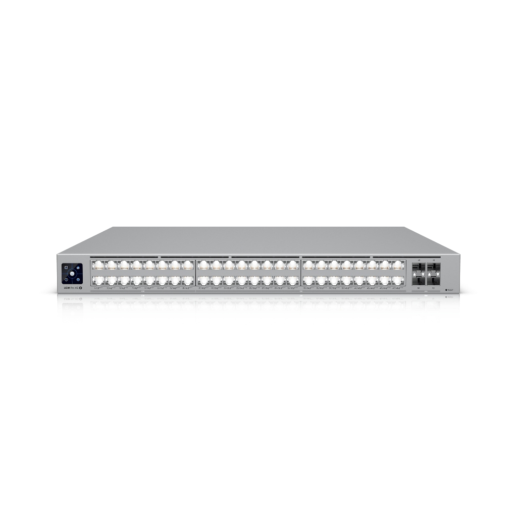 -Ubiquiti Pro XG 48 PoE (USW Port 10G/2.5G Layer 3 Switch, 25G SFP28 Uplink ve 1.080W En İyi Fiyatlarla!