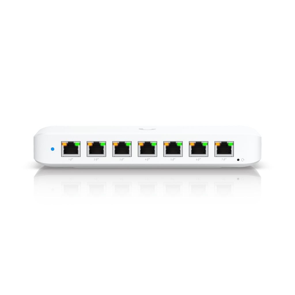 USW-Ultra-210W-UBNT UniFi Switch ultra 210W - USW-Ultra-210W 8 Port PoE+ Yönetilebilir Switch